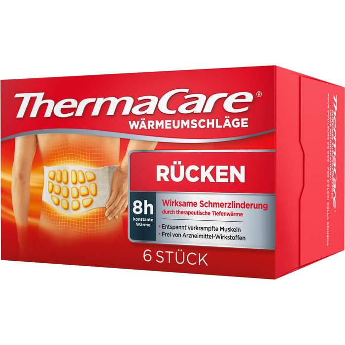 ThermaCare Wärmeumschläge bei Rückenschmerzen, 6 pcs. Patch