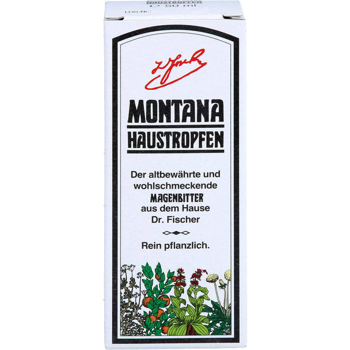 MONTANA Haustropfen Kräutermischung für den Magen, 50 ml Lösung