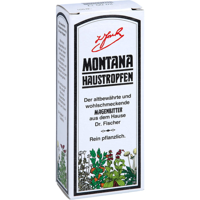 MONTANA Haustropfen Kräutermischung für den Magen, 50 ml Solution