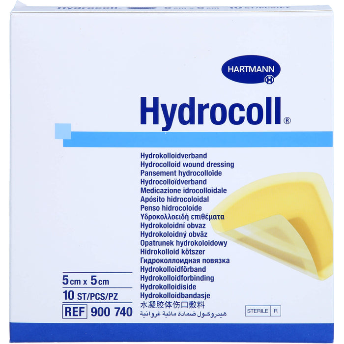 HYDROCOLL 5x5cm Wundverband CPC, 10 St KOM