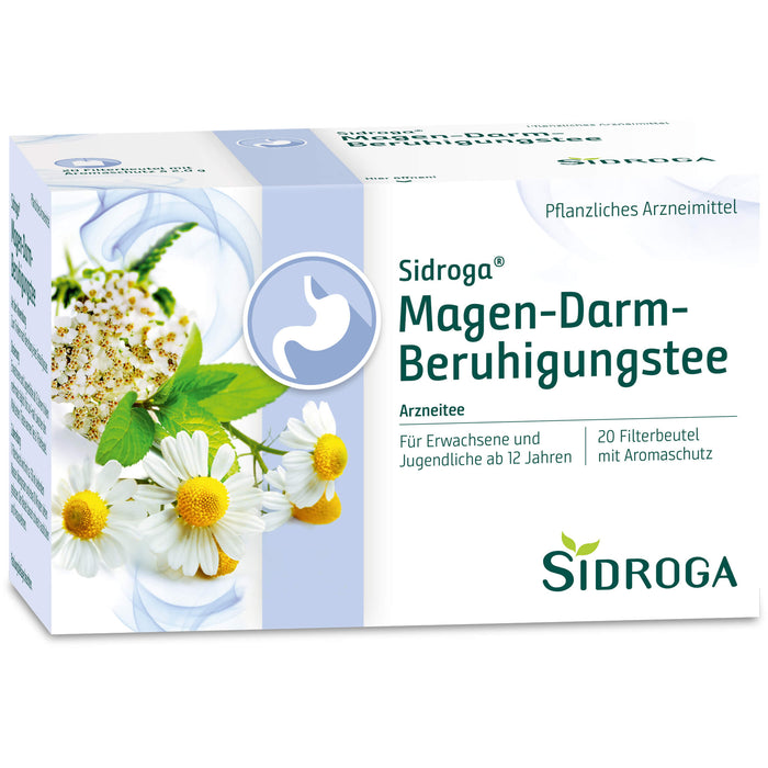 Sidroga Magen-Darm-Beruhigungstee Filterbeutel, 20 St. Filterbeutel