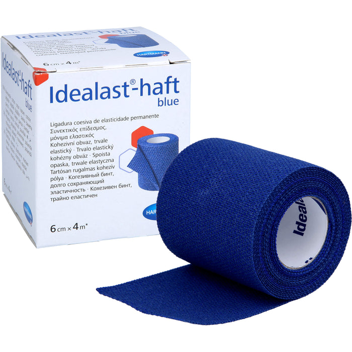 Idealast-haft color Binde 6cmx4m blau, 1 St BIN