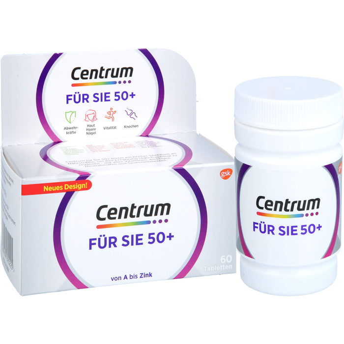 Centrum für Sie 50+ Tabletten, 60 pc Tablettes