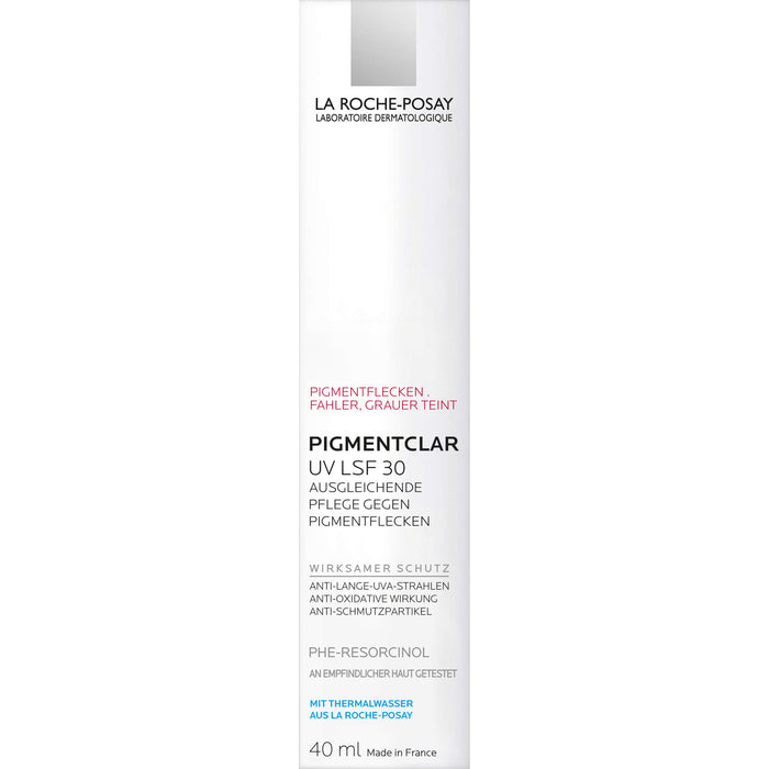 LA ROCHE-POSAY Pigmentclar UV LSF 30 Creme, 40 ml Crème