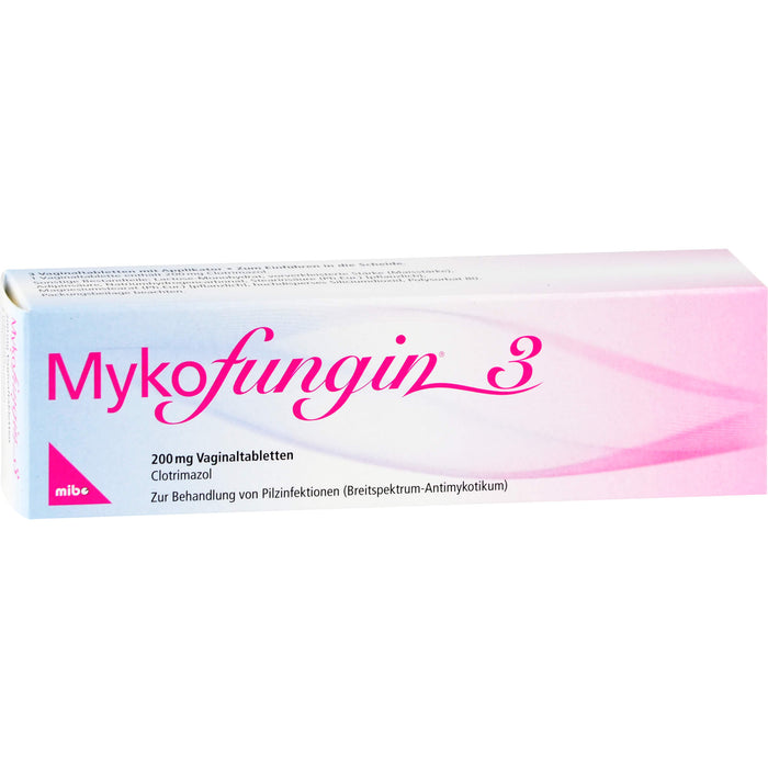 Mykofungin 3 Vaginaltabletten, 3 St. Tabletten