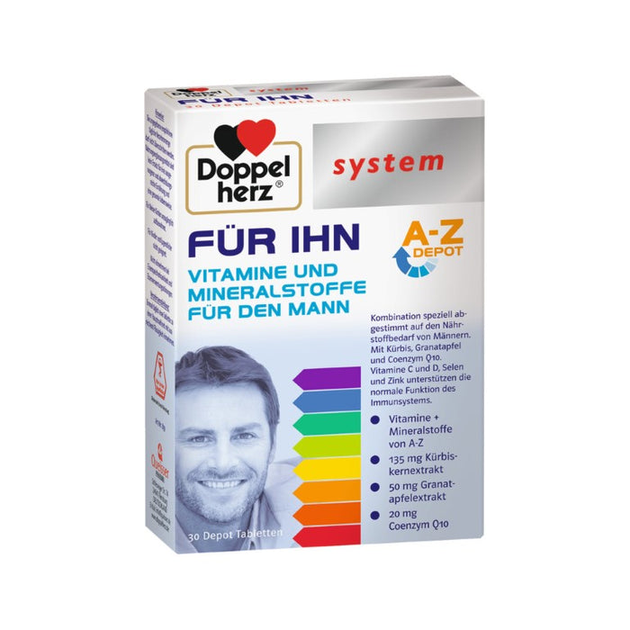 Doppelherz system FÜR IHN, 30 pcs. Tablets