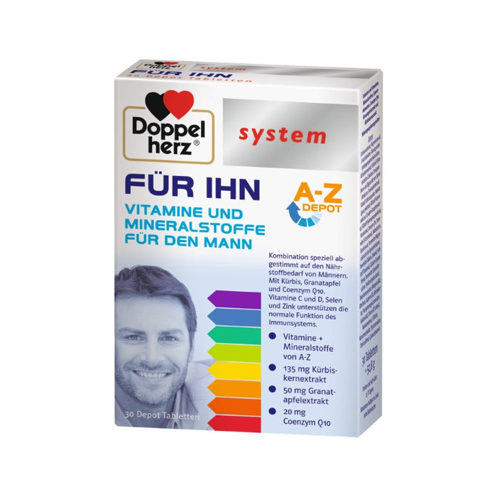 Doppelherz system FÜR IHN, 30 St. Tabletten