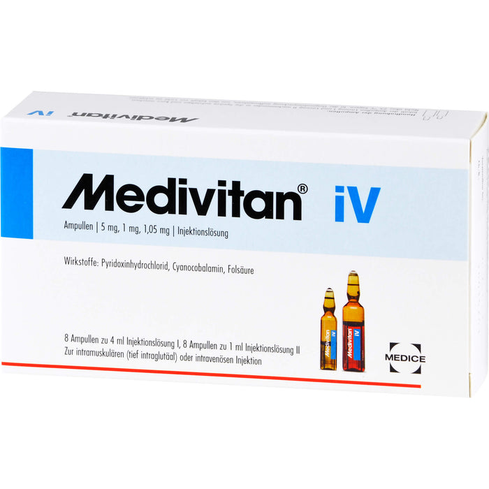 Medivitan iV Ampullen, 8 St. Ampullen