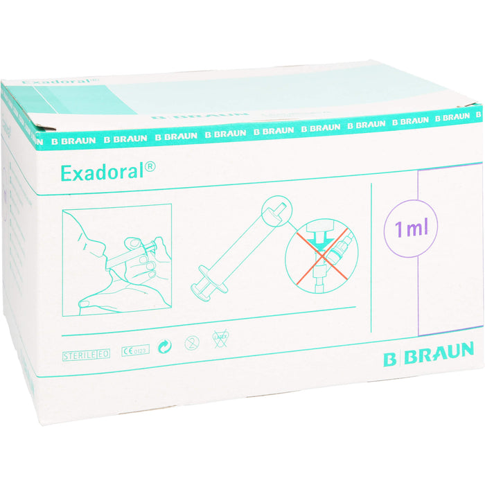 Exadoral B. Braun Orale Spritze 1ml, 100 St SRI