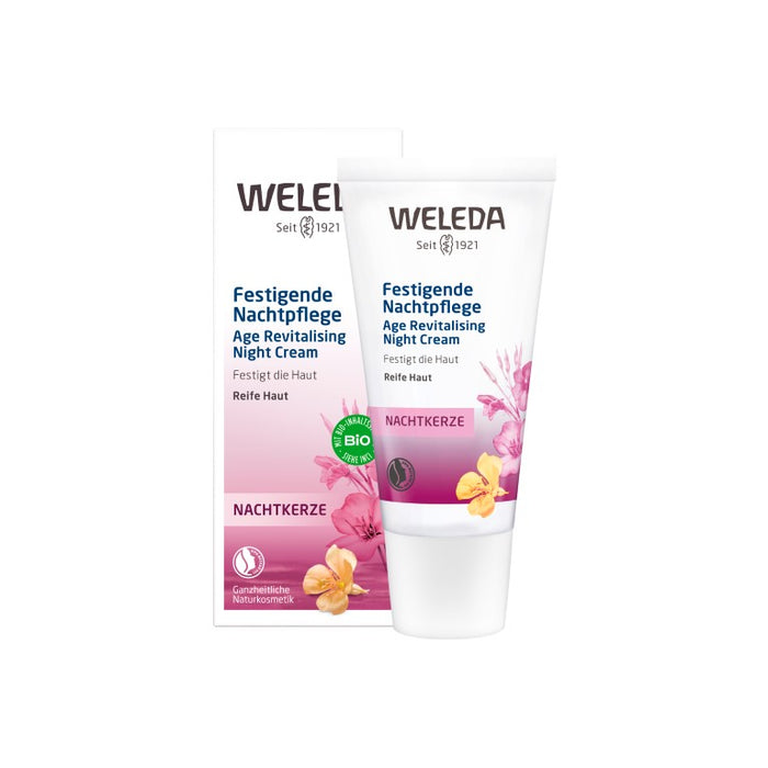 WELEDA Nachtkerze festigende Nachtpflege Creme, 30 ml Creme