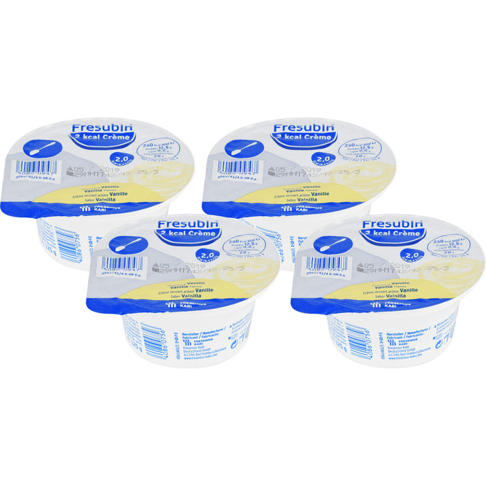 Fresubin 2 kcal Crème Vanille, 4 pc Bouteilles