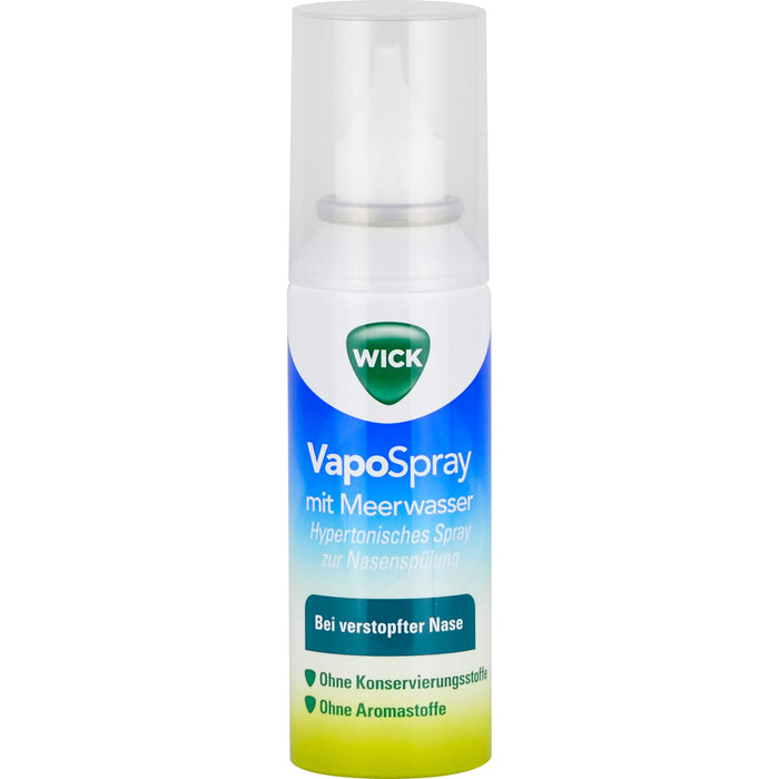 WICK VapoSpray mit Meerwasser, 100 ml Lösung