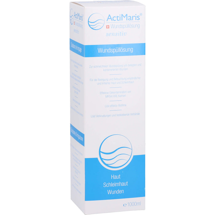 Actimaris Wundspüllösung sensitiv 300ml, 1000 ml Solution