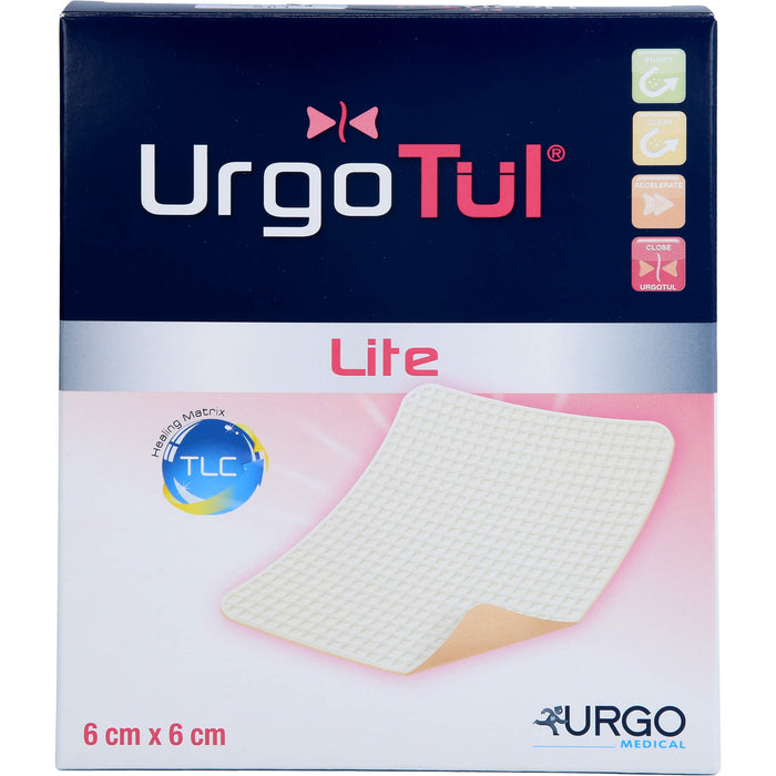 UrgoTül Lite 6 cm x 6 cm Verband, 5 pcs. Pack