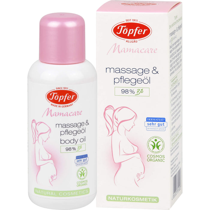 Töpfer Massage & Pflegeöl Mamacare, 100 ml OEL