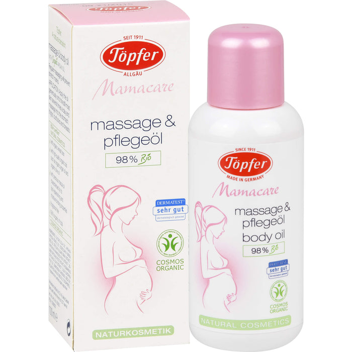 Töpfer Massage & Pflegeöl Mamacare, 100 ml OEL