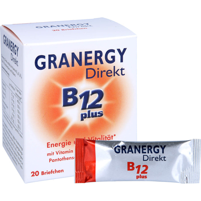 Dr. Grandel Granergy Direkt B12 plus Briefchen, 20 St. Beutel