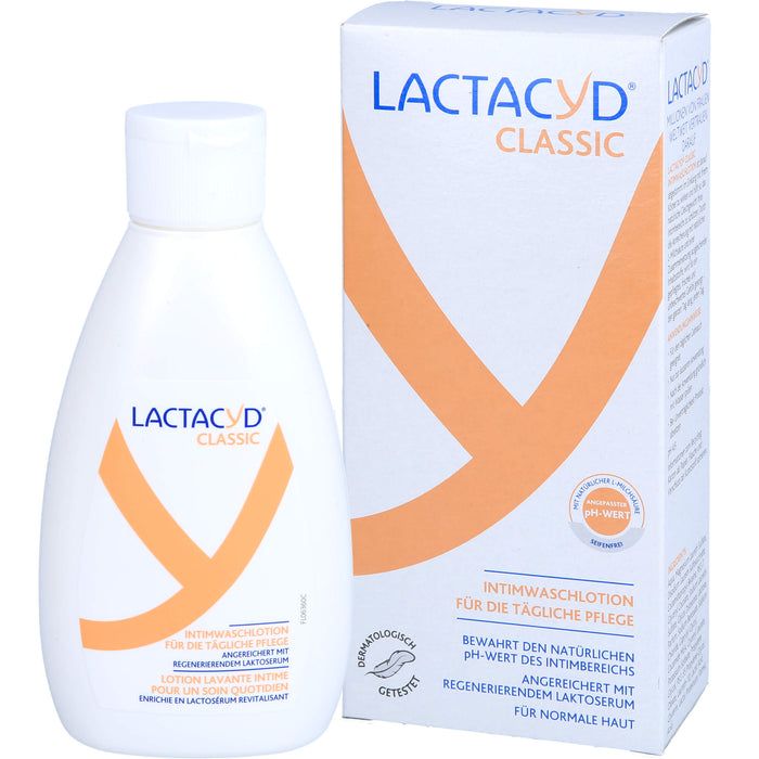 Lactacyd Intimwaschlotion für die tägliche Pflege, 200 ml Lotion