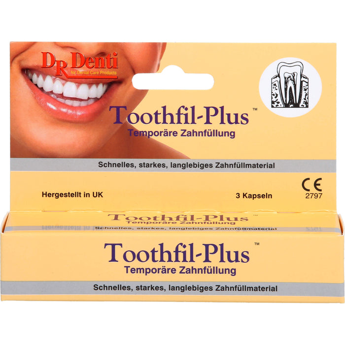 Zahnzement -Füllmaterial Toothfil Plus, 3 St KAP