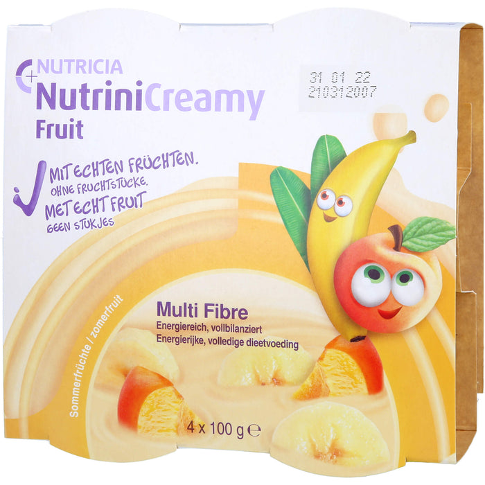 Nutrini Creamy Fruit Sommerfrüchte, 4X100 g