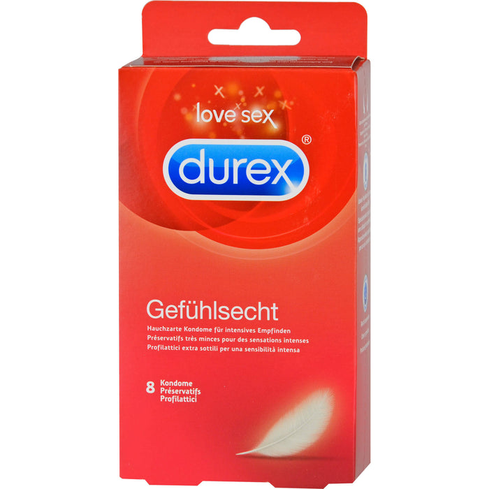 Durex Gefühlsecht Classic Kondome, 8 pc Préservatifs