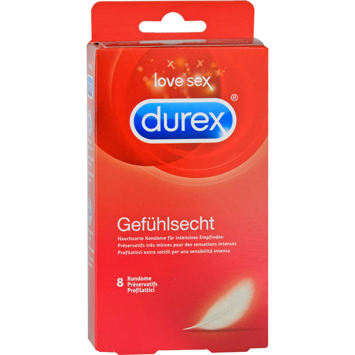 Durex Gefühlsecht Classic Kondome, 8 pc Préservatifs