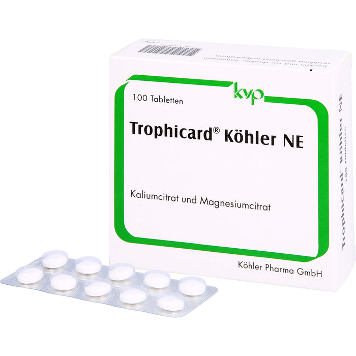 Trophicard Köhler NE Tabletten, 100 pc Tablettes