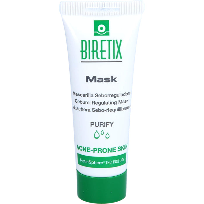 BiRetix Mask talgregulierende Maske Akne-Gel, 25 ml Face mask