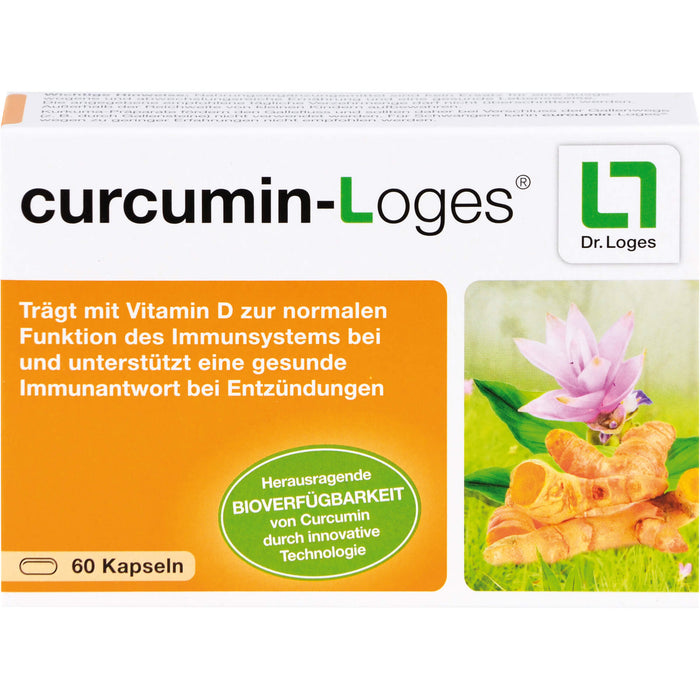 curcumin-Loges Kapseln, 60 pc Capsules