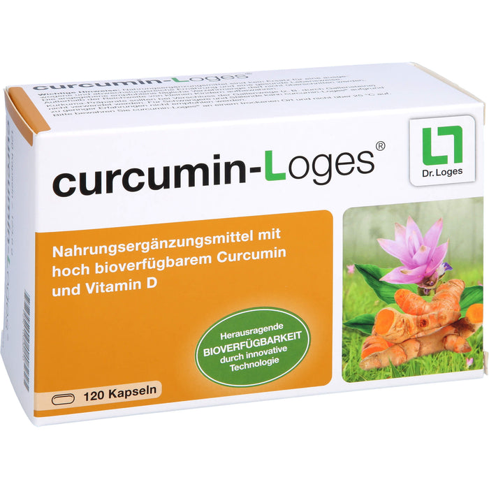 curcumin-Loges Kapseln, 120 St. Kapseln