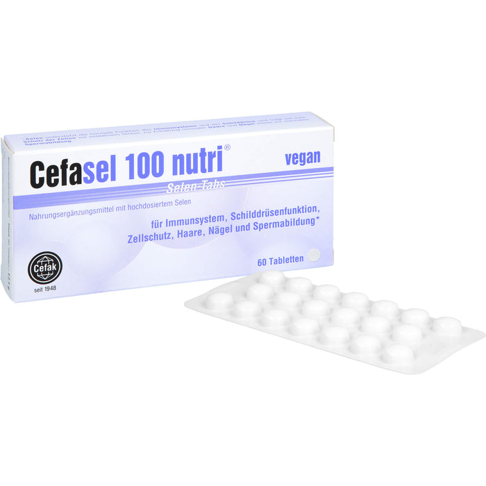 Cefasel 100 nutri Selen-TABS, 60 St. Tabletten