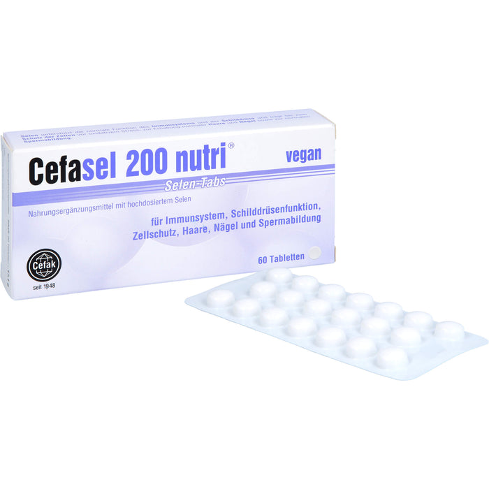 Cefasel 200 nutri Selen-Tabs Tabletten, 60 St. Tabletten