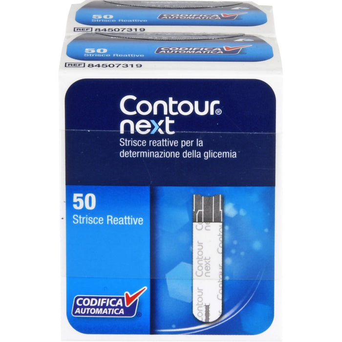 Contour next Sensoren für die Blutzuckerbestimmung Reimport Kohlpharma, 100 pc Bandelettes réactives