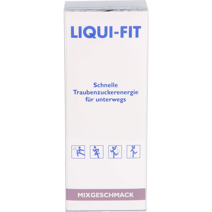 LIQUI-FIT schnelle Traubenzuckerenergie Beutel Mixgeschmack, 12 pc Sachets