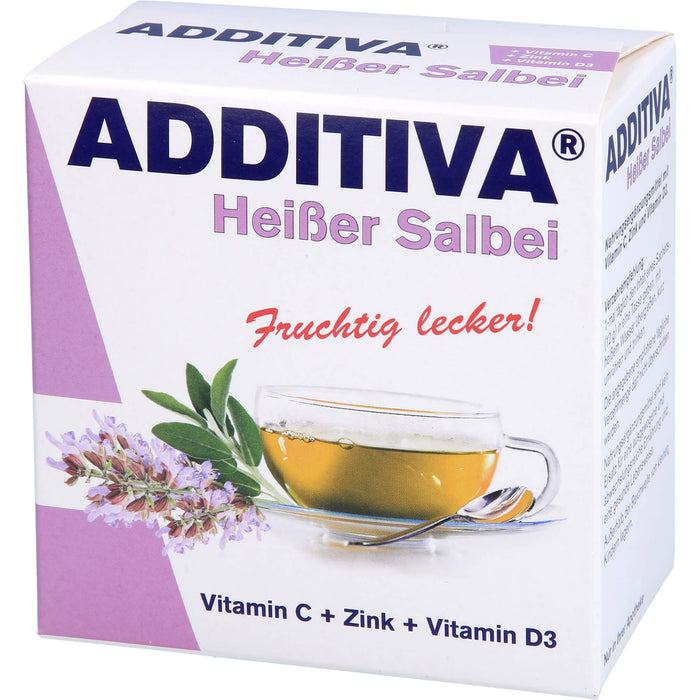 ADDITIVA Heißer Salbei Sachets, 12 pcs. Sachets