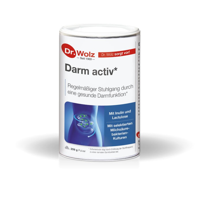 Dr. Wolz Darm activ Pulver bei Verstopfung, 209 g Powder