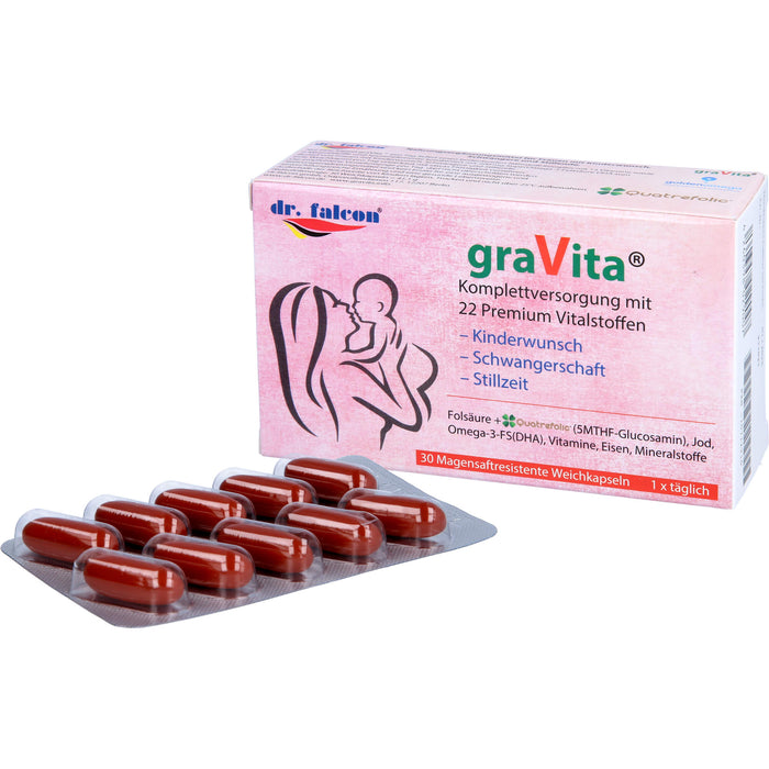 dr. falcon graVita Weichkapseln, 30 pcs. Capsules