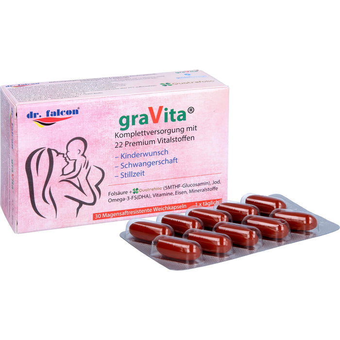 dr. falcon graVita Weichkapseln, 30 pc Capsules