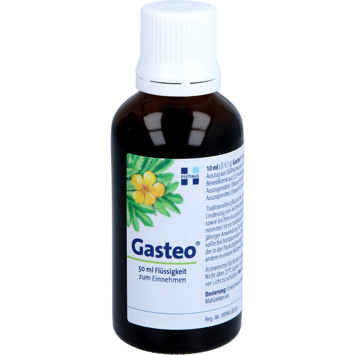 Gasteo Tropfen bei Verdauungsbeschwerden, 50 ml Solution