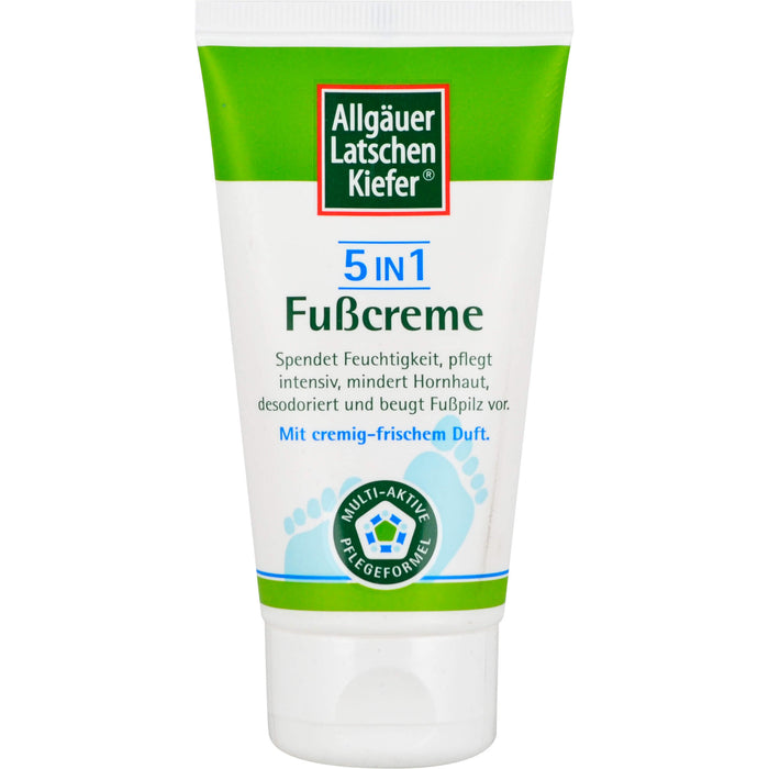 Allgäuer Latschenkiefer 5 in 1 Fußcreme, 75 ml Crème