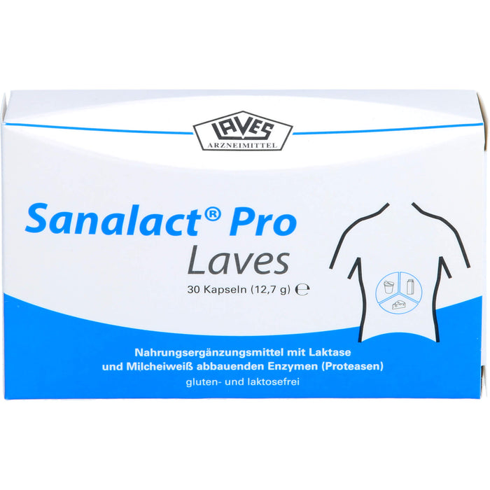 Sanalact Pro Laves Kapseln, 30 St. Kapseln