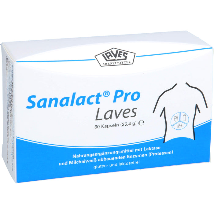 Sanalact Pro Laves Kapseln, 60 pcs. Capsules