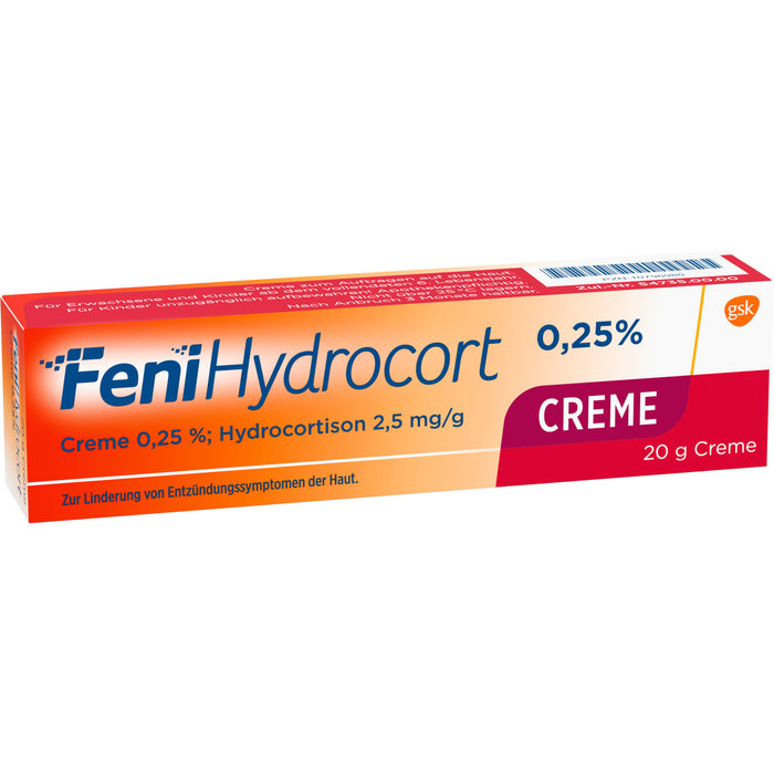 FeniHydrocort 0,25 % Creme, 20 g Cream