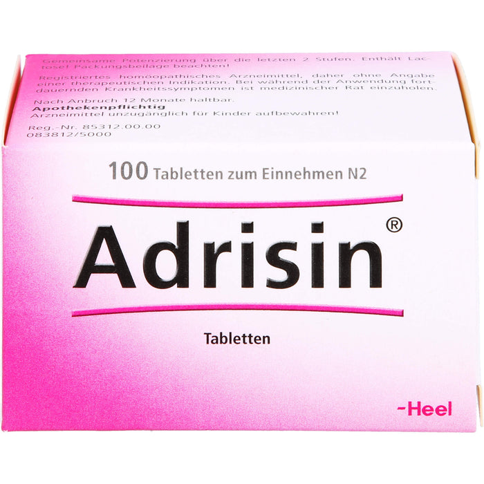 Adrisin Tabletten, 100 pcs. Tablets