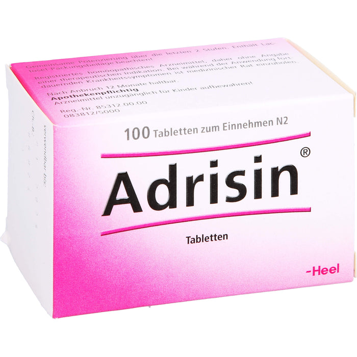 Adrisin Tabletten, 100 pc Tablettes