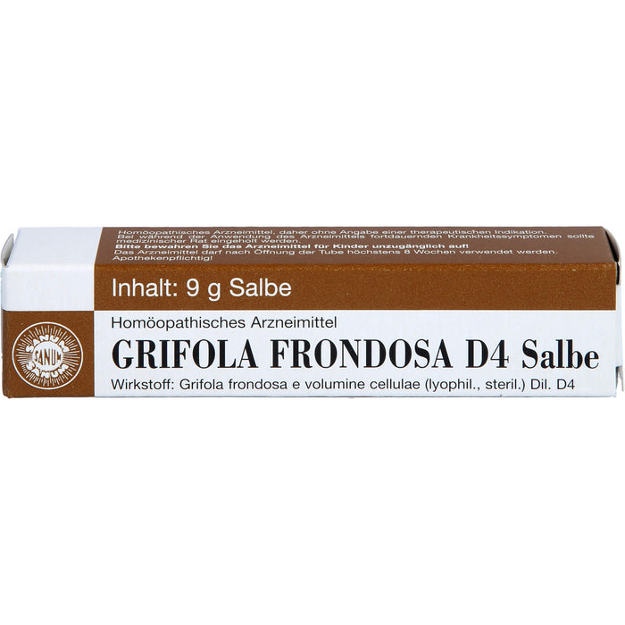 Grifola frondosa D4 Salbe, 9 g Onguent