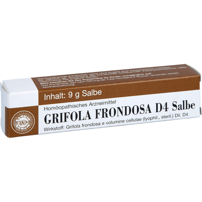 Grifola frondosa D4 Salbe, 9 g Onguent