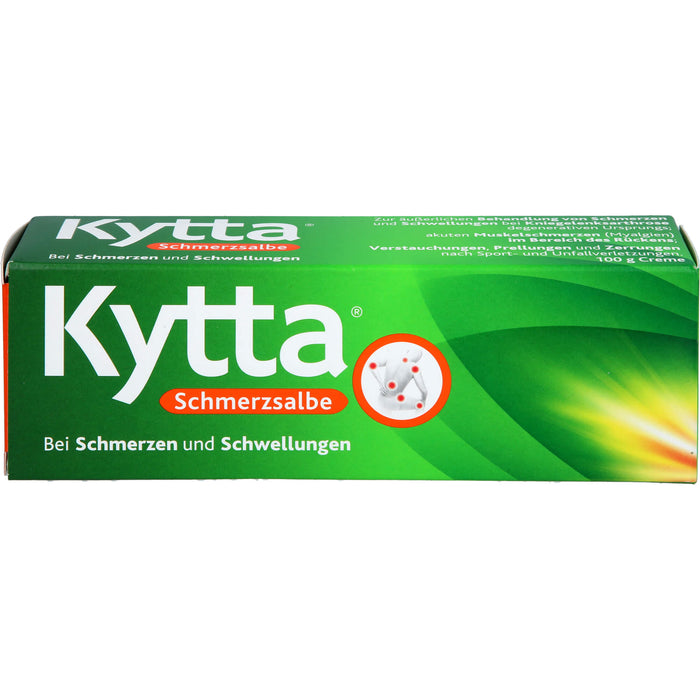 Kytta Schmerzsalbe gegen akute Rückenschmerzen, 100 g Cream