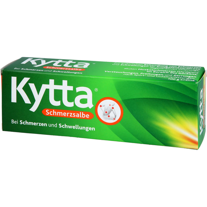 Kytta Schmerzsalbe gegen akute Rückenschmerzen, 100 g Crème