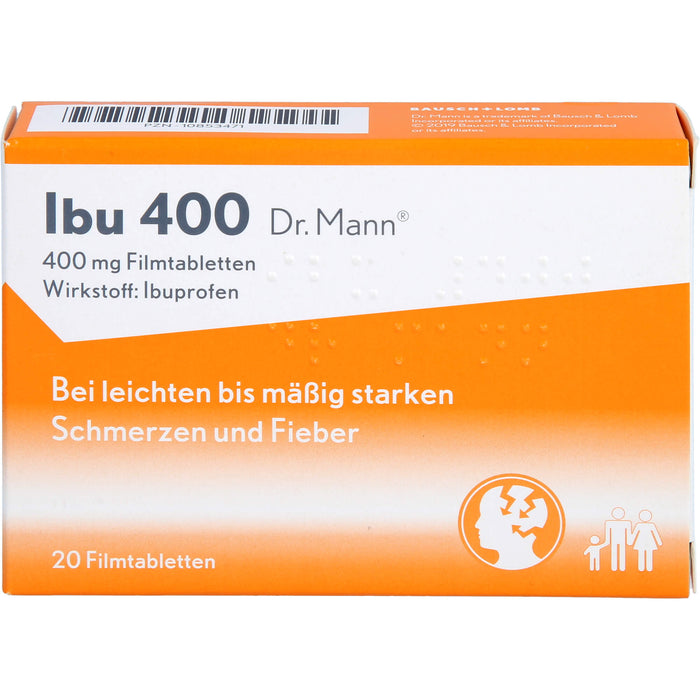 Ibu 400 Dr. Mann, 20 St. Tabletten